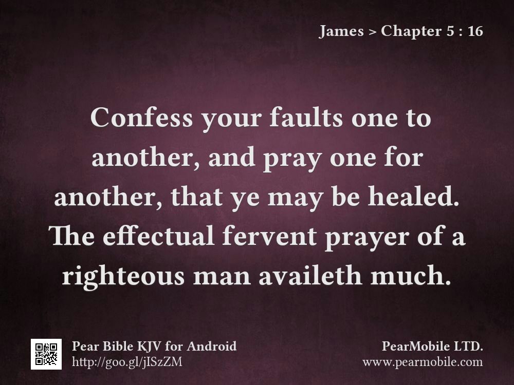 James, Chapter 5:16